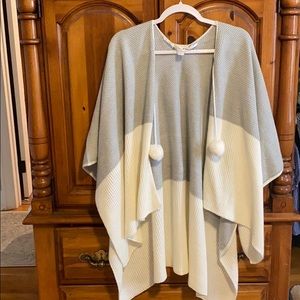 LC Lauren Conrad Knit Poncho